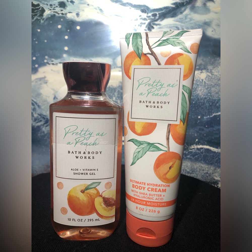 Shower Gel and Body Cream Set Bath and Bidy